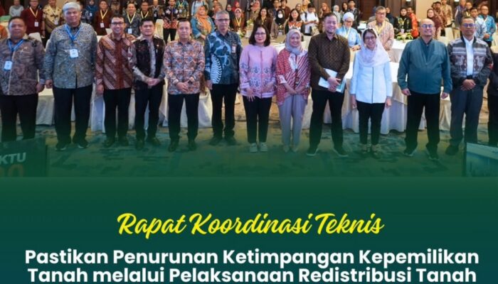 Direktorat Jenderal Penataan Agraria Melaksanakan Rakernis Tahun 2026 Di Novotel Bogor Golf Resort And Convention Center, Jawa Barat