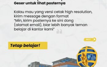 Tetap Belajar, Bisa Kirim Message Biar Lebih Banyak Teman Belajar di Kantor