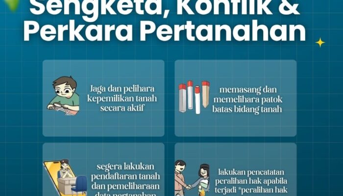 Sengketa Tanah Bisa Terjadi Kapan Saja Jika Kita Tidak Menjaga Dan Mengelola Kepemilikan Dengan Baik