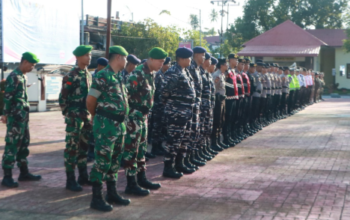 Polres Nias Selatan Gelar Apel Kesiapan Pengamanan Takbiran dan Idul Fitri 1447 H