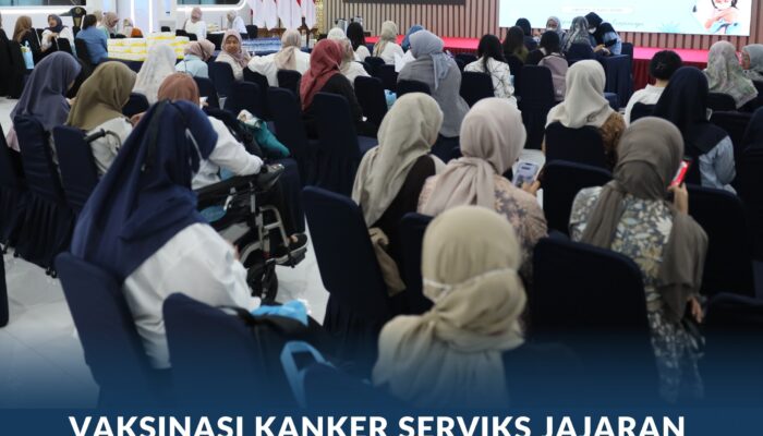 Vaksinasi Kanker Serviks Jajaran Kementerian ATR/BPN, Lindungi Wanita Dari Kanker Mematikan