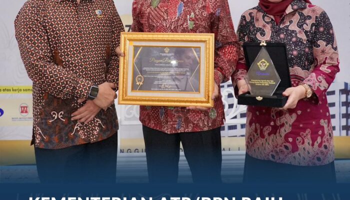 Kementerian ATR/BPN Raih Penghargaan, Berhasil Tindaklanjuti RHP BPK RI 90,8%