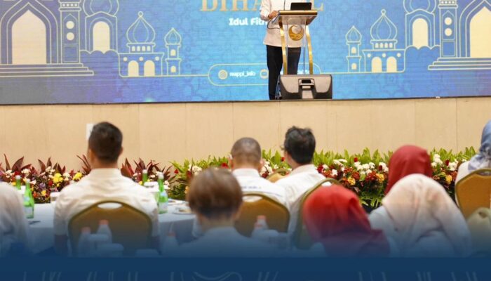 Hadiri Halalbihalal MAPPI, Wamen Ossy Ingatkan Pentingnya Nilai Integritas Dalam Profesi Penilai