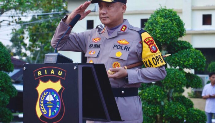 Kapolres Rohil Himbau Masyarakat Panipahan: Jaga Kamtibmas, Hindari Anarkisme dan Percayakan Proses Hukum