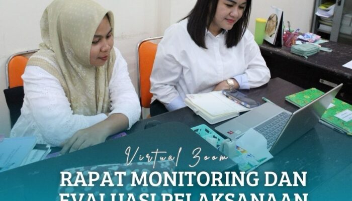 Kantor Pertanahan Serdang Bedagai Mengikuti Rapat Monev Pelaksanaan Program Sertipikasi Tanah BMN Triwulan I Tahun Anggaran 2026