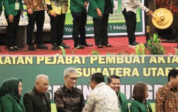 Kepala Kantor Wilayah BPN Provinsi Sumatera Utara Bersama Mengadiri Hadiri Seminar Upgrading