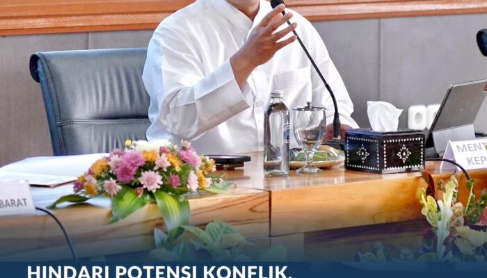 Hindari Potensi Konflik, Menteri Nusron Imbau Kepala Daerah dan Masyarakat Se-NTB Gotong Royong Mutakhirkan Data Pertanahan