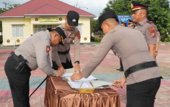 Kapolres Nias Selatan Pimpin Sertijab Strategis, Tekankan Profesionalisme dan Pelayanan Publik