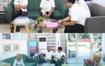 Subbagian Hukum, Kepegawaian, dan Organisasi Serta Subbagian Umum dan Hubungan Masyarakat Kantor Wilayah Badan Pertanahan Nasional Provinsi Sumatera Utara melaksanakan Kegiatan Monev