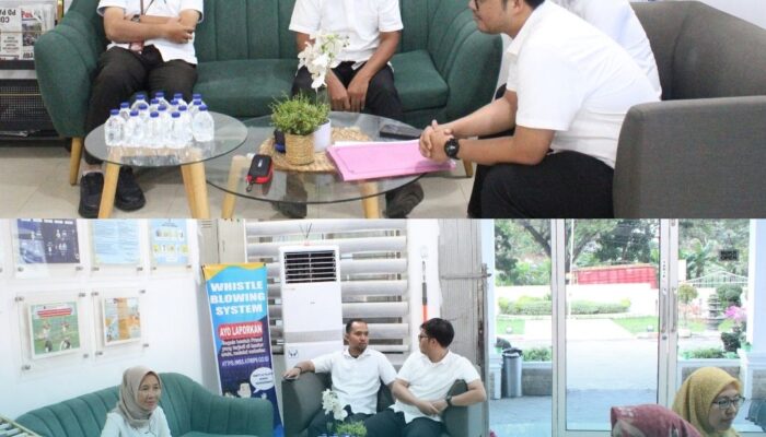 Subbagian Hukum, Kepegawaian, dan Organisasi Serta Subbagian Umum dan Hubungan Masyarakat Kantor Wilayah Badan Pertanahan Nasional Provinsi Sumatera Utara melaksanakan Kegiatan Monev