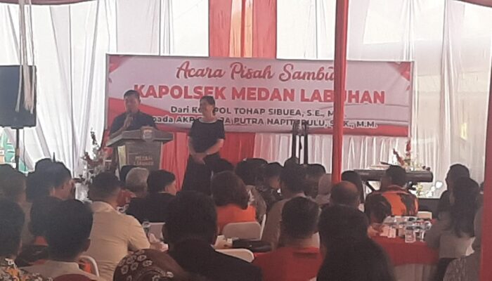 Rayon AMPI Medan Marelan Ucapkan Selamat Sertijab Kapolsek Medan Labuhan