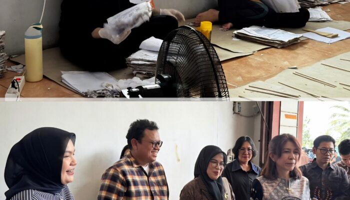 Menjaga Keberlanjutan Layanan Pertanahan Pasca Bencana, Kementerian ATR/BPN Terus Melakukan Percepatan Restorasi Arsip Warkah.