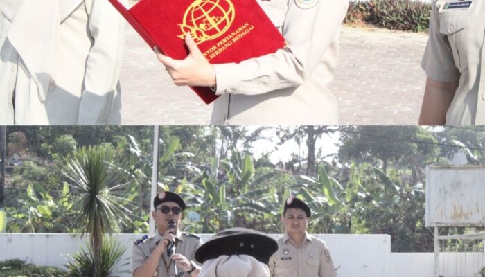 Apel Pagi Kantor Pertanahan Kabupaten Serdang Bedagai Tertib Dan Khidmat