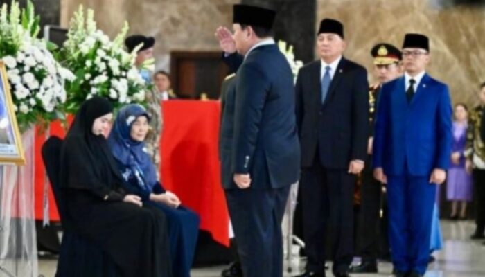 Presiden Prabowo Beri Penghormatan Terakhir untuk Tiga Prajurit TNI, Pahlawan Perdamaian Dunia Gugur di Misi UNIFIL Lebanon