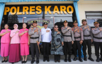 Kapolda Sumut Resmikan Polres Karo, Tegaskan Penguatan Pelayanan dan Identitas Institusi