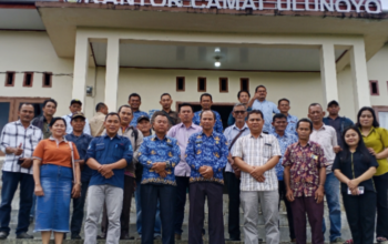 Suasana Akrab Dalam Ramah Tamah Camat Ulunoyo Yang Baru, Perkuat Sinergi Pemerintahan Desa