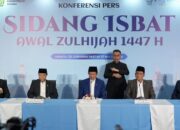 Pemerintah Tetapkan 1 Zulhijah 18 Mei 2026, Iduladha Jatuh 27 Mei