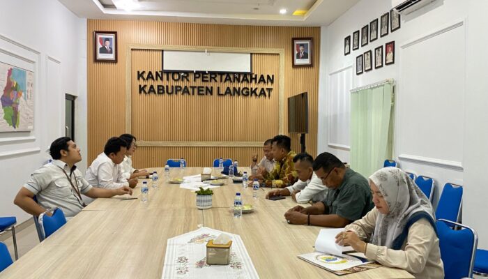 Koordinasi Dan Konsultasi Layanan Pertanahan, Anggota DPRD Kabupaten Batu Bara Kunjungan Ke Kantor Pertanahan Kabupaten Langkat