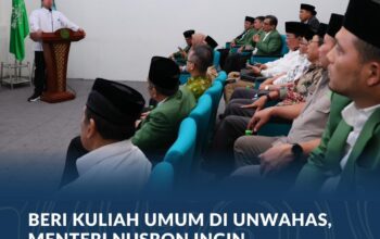 Beri Kuliah Umum di UNWAHAS, Menteri Nusron Ingin Ciptakan Restrukturisasi Distribusi Tanah