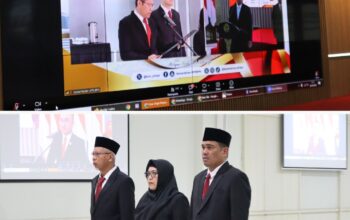 Kanwil BPN Provinsi Sumatera Utara Melantik Dan Pengambilan Sumpah/Janji Jabatan Struktural Bagi Sejumlah Pegawai di Lingkungan Kanwil BPN Provinsi Sumatera Utara