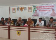 Polsek Torgamba Gelar Rapat Koordinasi dan Penyuluhan Narkoba di Desa Sei Meranti
