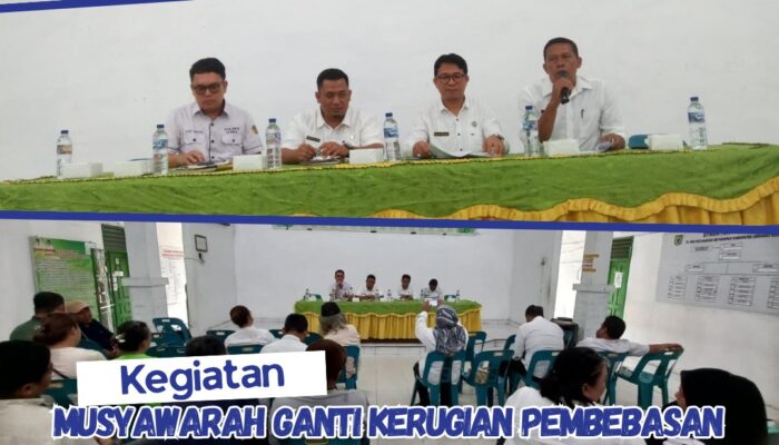 Kantor Pertanahan Kabupaten Serdang Bedagai Menghadiri Musyawarah Penetapan Ganti Kerugian Pembebasan Lahan