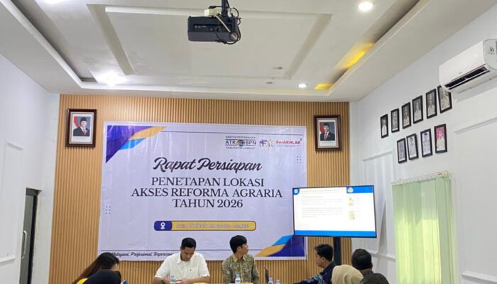 Rapat Persiapan Penetapan Lokasi Akses Reforma Agraria Tahun 2026