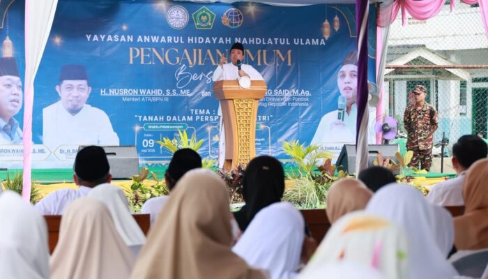Bicara Soal Amanah Pimpinan Dalam Pengajian di Pandeglang, Menteri Nusron: Permudah Rakyat