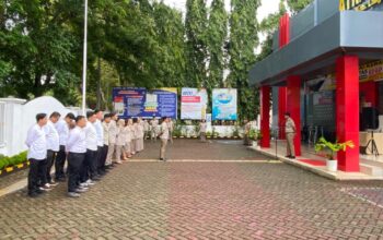 Apel Pagi Kantor Pertanahan Kabupaten Langkat pada Khidmat Dan Penuh Semangat