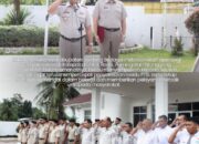Kepala Kantor Pertanahan Kabupaten Serdang Bedagai Pimpin Apel Pagi.