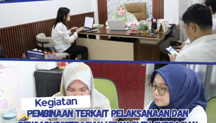 Kantor Pertanahan Sergai Terima Kunjungan Pembinaan Subbagian Keuangan dan Barang Milik Negara Kantor Wilayah BPN Provsu