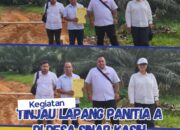 Kantor Pertanahan Kabupaten Serdang Bedagai Tinjau Lapang Panitia A di Desa Sinar Kasih Kecamatan Sei Bamban