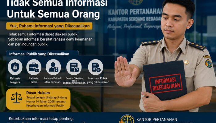 Kantor Pertanahan Kabupaten Serdang Bedagai Terus Mengedukasi Masyarakat Pentingnya Pemahaman Terhadap Keterbukaan Informasi Publik