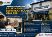 Kantor Pertanahan Kabupaten Serdang Bedagai Layani Balik Nama Sertipikat Tanah Jual Beli, Berikut Persyaratannya