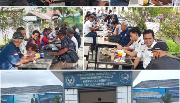 Perkuat Sinergi dan Transparansi, Kalapas Kelas IIA Labuhan Ruku, Coffee Morning Bersama Insan Pers Batu Bara