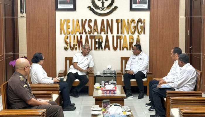 Silaturahmi Kanwil BPN Sumut ke Kejati Sumut