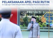 Apel Pagi Kanwil BPN Provinsi Sumatera Utara Sebagai Bentuk Disiplin, Koordinasi, Dan Penguatan Komitmen