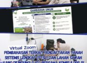 Kantor Pertanahan Kabupaten Serdang Bedagai Ikuti Virtual Zoom Pembahasan Program PTSL Dan LSD