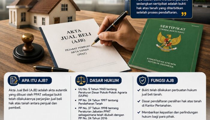 Mengenal Akta Jual Beli (AJB) Tanah: Dokumen Penting dalam Peralihan Hak Atas Tanah