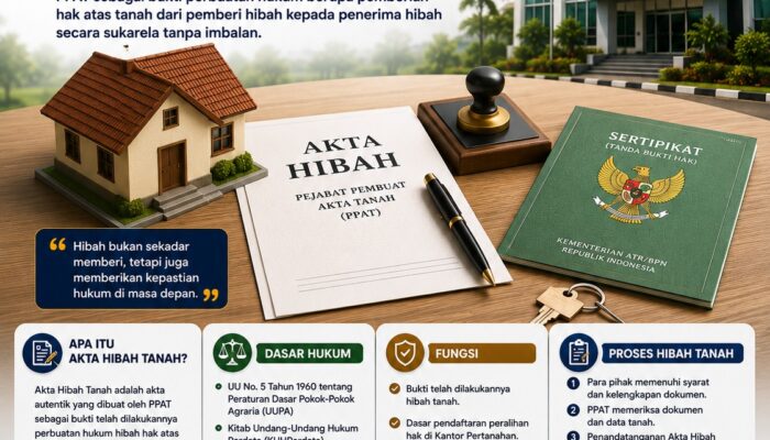 Mengenal Akta Hibah Tanah: Dasar Hukum dan Pentingnya dalam Peralihan Hak Atas Tanah