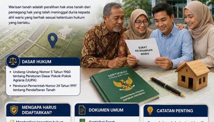 Mengenal Warisan Tanah: Proses Peralihan Hak Atas Tanah Karena Pewarisan