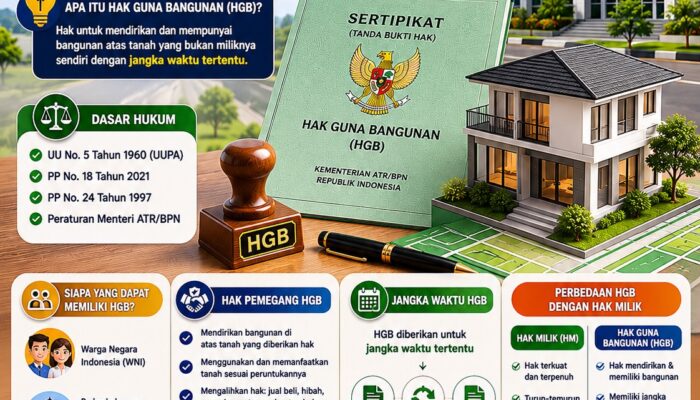 Mengenal Hak Guna Bangunan (HGB): Hak untuk Mendirikan dan Memiliki Bangunan di Atas Tanah