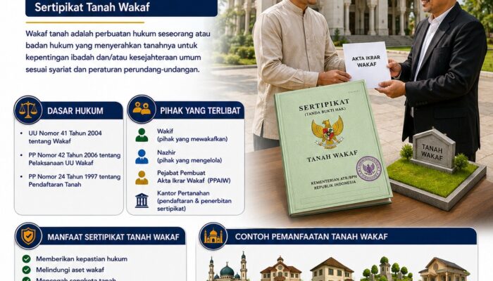 Mengenal Wakaf Tanah: Peruntukan Tanah Untuk Kepentingan Ibadah dan Kesejahteraan Umum