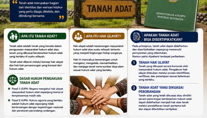 Mengenal Tanah Adat: Apakah Tanah Adat Bisa Disertipikatkan?