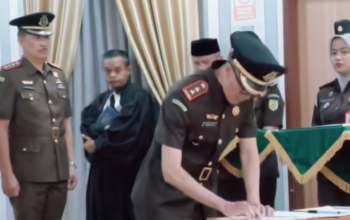Imam Fauzi Resmi Jadi Kajari Nias Selatan, Kajati Sumut Tekankan Integritas dan Adaptasi Digital
