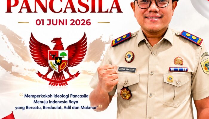 Kantor Pertanahan Kabupaten Langkat Peringati Hari Lahir Pancasila Tahun 2026