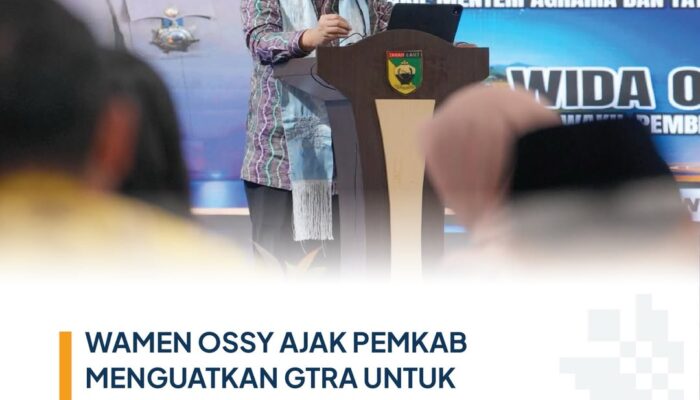 Wakil Menteri ATR/Wakil Kepala BPN, Ossy Dermawan Mengajak Pemkab Tanah Laut Mengoptimalkan Peran GTRA