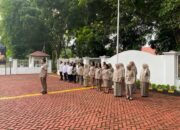 Kantor Pertanahan Kabupaten Langkat Apel Pagi Diikuti Seluruh Pegawai Di Lingkungan Kantor.