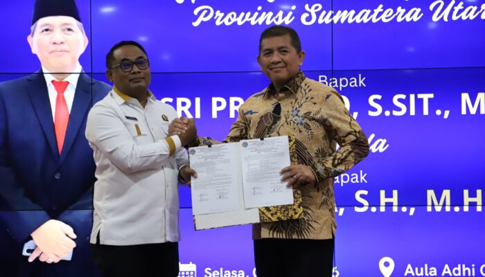 Nugraha S.H.M.H Dilantik Sebagai Kepala Kantor Wilayah BPN Provinsi Sumatera Utara Menggantikan Sri Pranoto, S.SiT.M.M