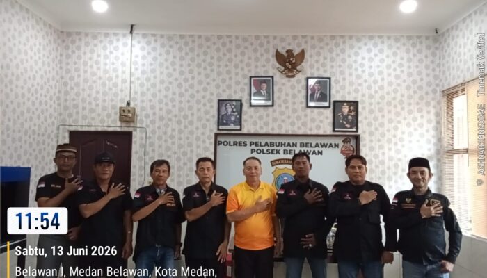 PAC GRIB Jaya Medan Belawan Audiensi ke Polsek, Perkuat Sinergi Jaga Kamtibmas